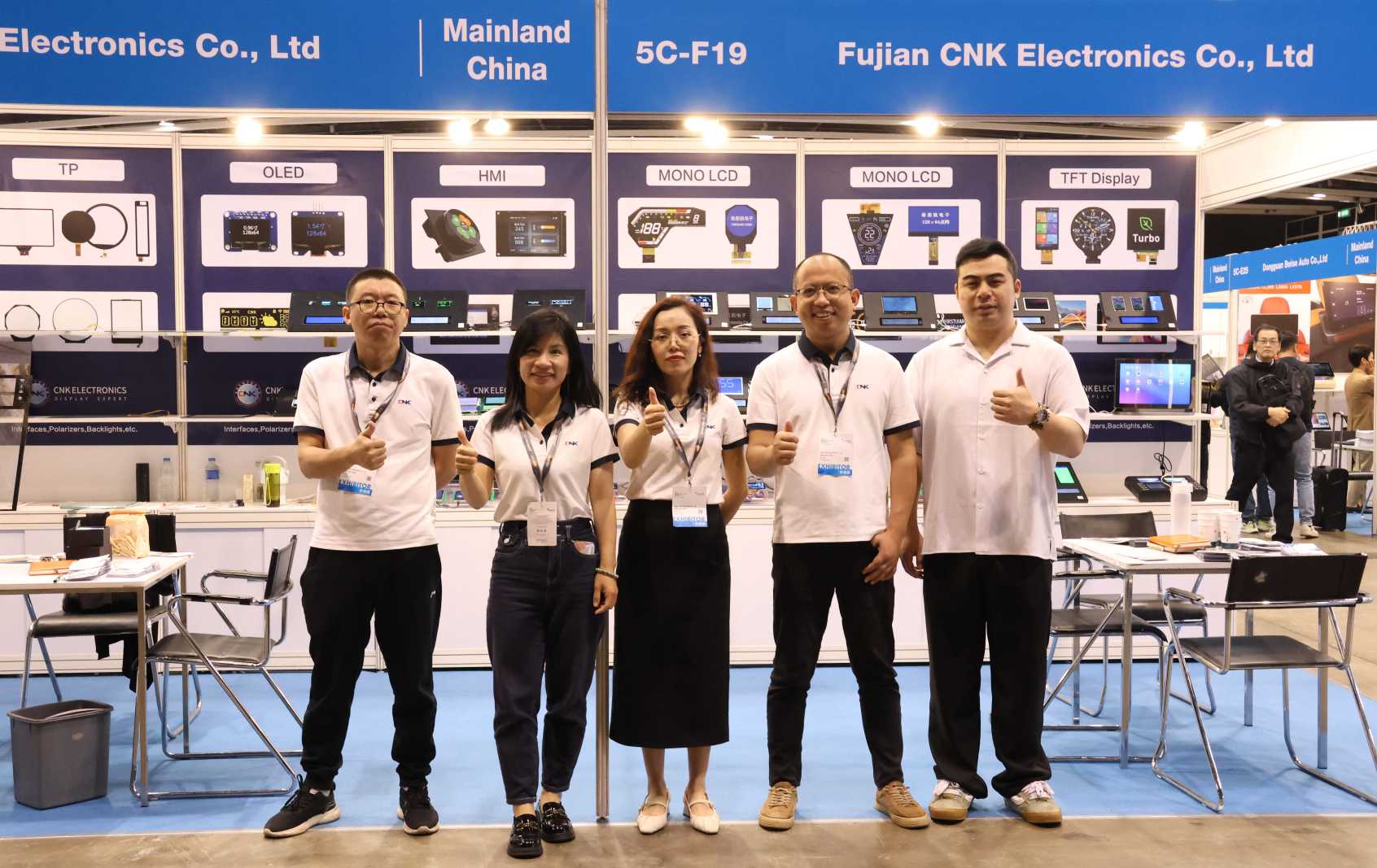 CNK Electronics จัดแสดงเทคโนโลยีการแสดงผลที่เป็นนวัตกรรมที่งาน Hong Kong Spring Electronics Fair ประจำปี 2025